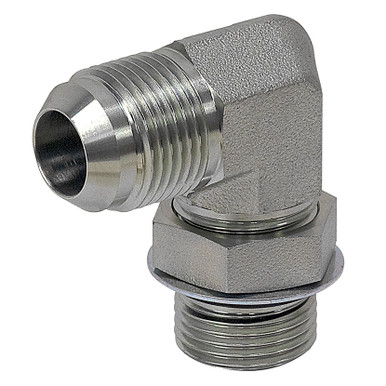 JIC 10 Male x SAE 10 Male 90 Degree Elbow 6801-10-10 Adapter