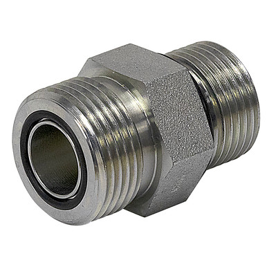 ORFS 12 Male x SAE 12 Male Straight FF6400-12-12 Adapter