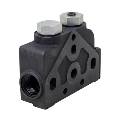 20 series SAE 12 Inlet Section No Relief or Plug Wolverine by Prince Mfg. WV20-LC-12
