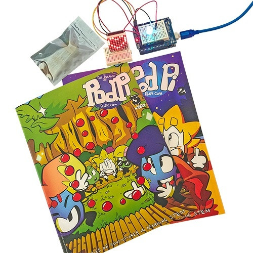 PodPi Island Kit Modules 2 & 3 for 6 Students