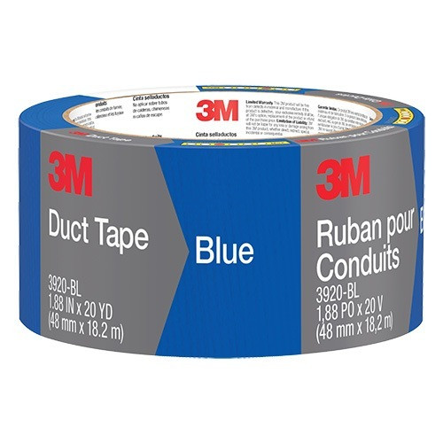 3M Multi-Use Duct Tape, Blue, 2" x 20 yd.