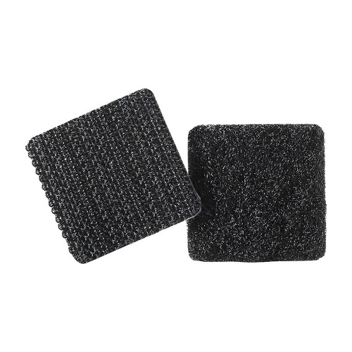 Velcro Press-on Fasteners, 7/8"W x 7/8"L