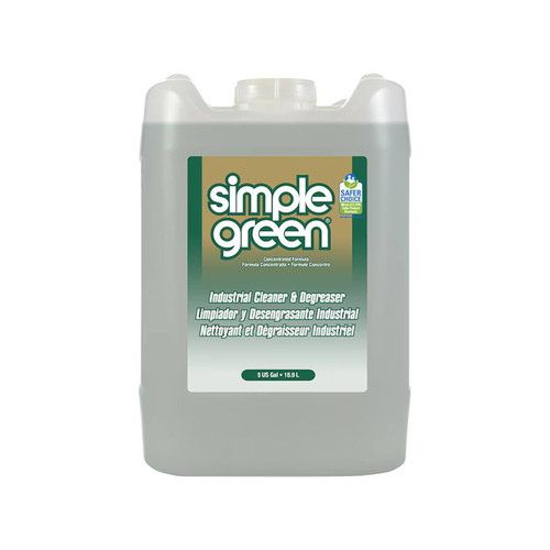 Simple Green Industrial Cleaner and Degreaser, 5 Gal.