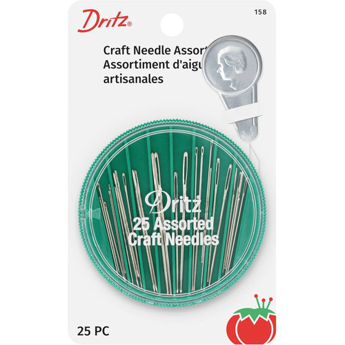 Dritz Assorted Sewing Needles, 25-Piece
