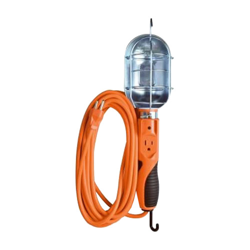 Master Electrician 16/3 Trouble Work Light, 25' Cord