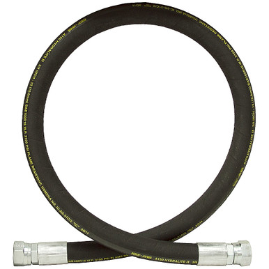 3/4" x 30" JIC 10F Swivel x JIC 10F Swivel SAE 100R17 Hydraulic Hose Assembly 3000 PSI NRP Jones