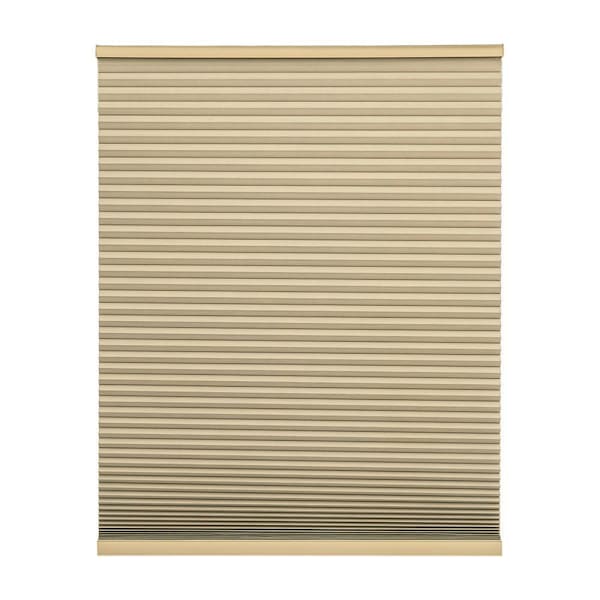 Champion Tan Cordless Blackout Cellular Shade 24x64 In.