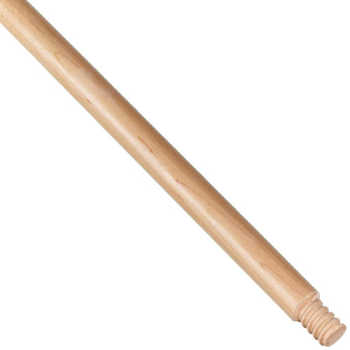 Weiler Brush Handles Wooden with Wood Thread, 15/16" x 54"