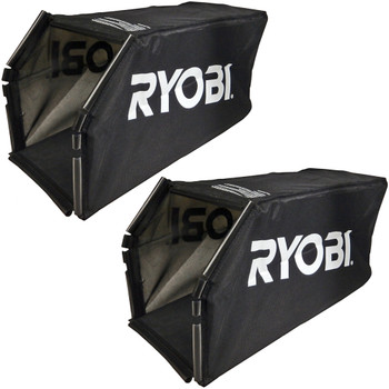 Ryobi P1102 2 Pack of Genuine OEM Replacement Grass Bags - 970699001-2PK