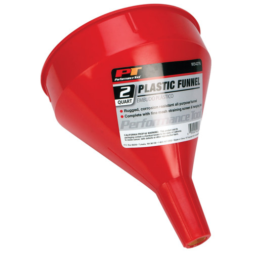 Performance Tool All-Purpose Funnel, 2 Quart