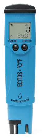 Hanna Instruments 98311 Waterproof EC/TDS/Temperature Tester – DiST 5 Handheld Digital Meter
