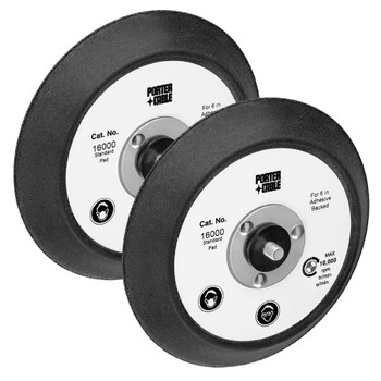 Porter Cable 7336 M (2 Pack) Replacement 6 " PSA Sander Pad # A14387-2PK