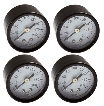 DeWalt D55155/D55152 Compressor (4 Pack) Replacement Gauge - A15699-4PK