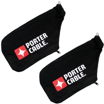 Porter Cable 557 Plate Jointer Replacement (2 Pack) Dust Bag - 912913-2PK