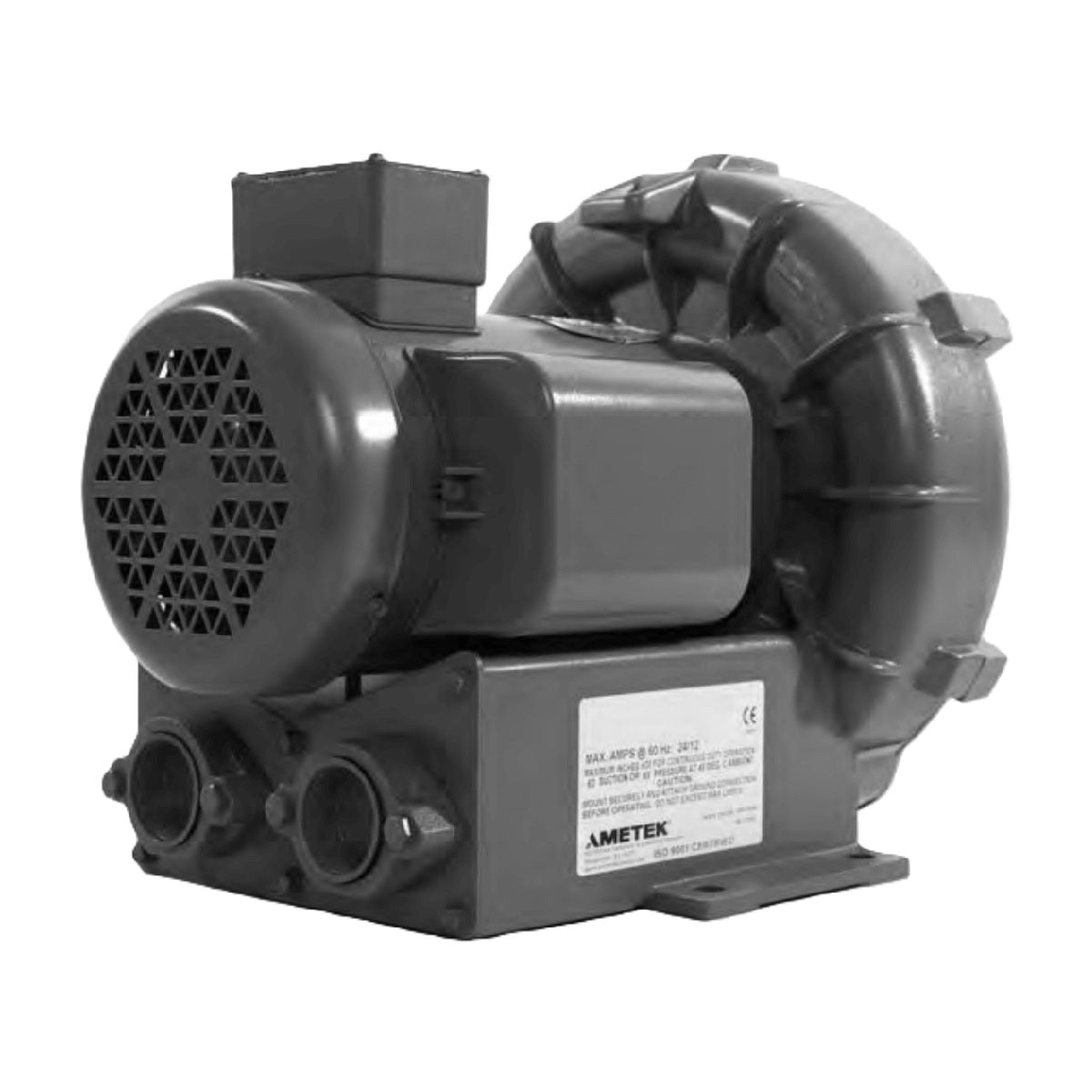 AMETEK Rotron 3 HP Industrial Regenerative Blower - DR505
