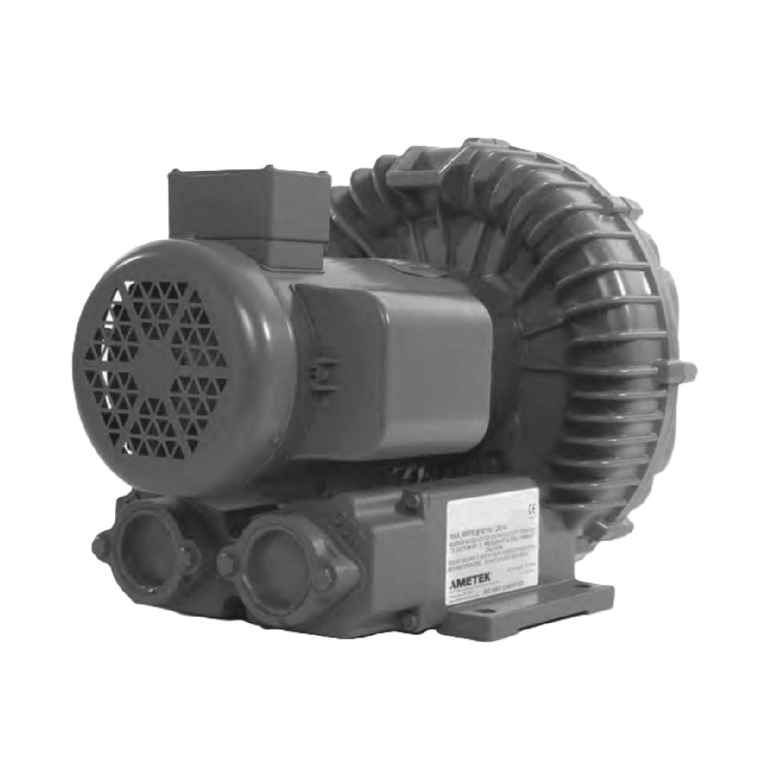 AMETEK Rotron 3 HP Industrial Regenerative Blower - DR555