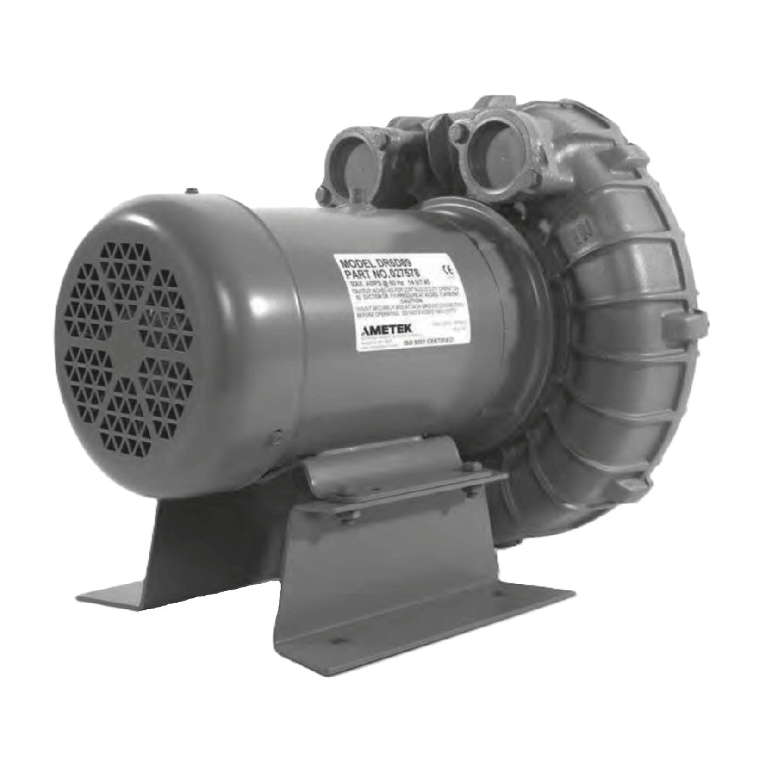 AMETEK Rotron 5 HP Industrial Regenerative Blower - DR6