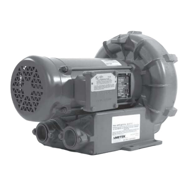 AMETEK Rotron 3 HP Explosion Proof Regenerative Blower - EN656