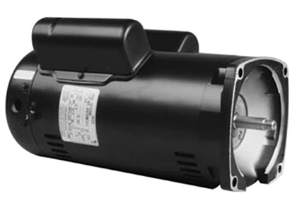 Replacement Pool Pump Motors- Square Flange, Threaded Shaft, 48Y Frame