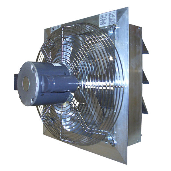Canarm AX30-2 30 Inch Shutter Mounted Fan 1/3 HP 115/230V 1 Phase