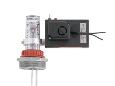 Krueger Sentry Gauge Direct Mount Gauge Alarm w/ Dry Contacts & Flashing Light