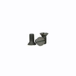 7/8"-9 x 5" Slotted Flat Countersunk Head Cap Screws Grade 2 Coarse Plain (15/Pkg.)