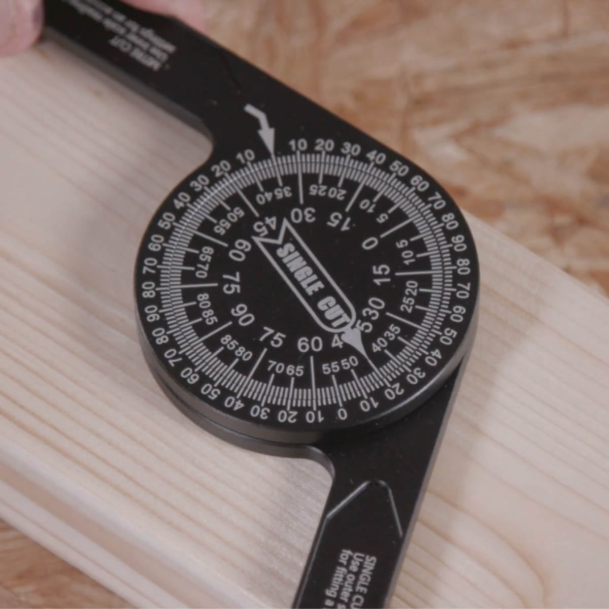 Evolution Aluminum Miter Saw Protractor (1 pc)