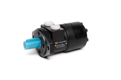 BM1 Hydraulic Motor: 15.2 CID, 1” Straight Woodruff Key Shaft, 2-Bolt Flange, 1015 PSI, Parallel 1/2 NPT Ports
