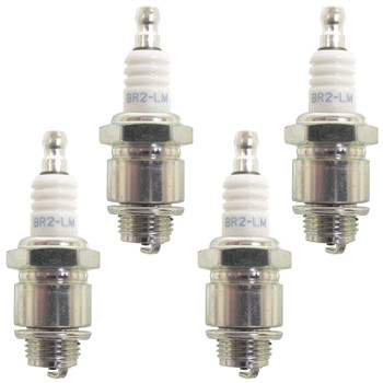 NGK 4 Pack of Genuine OEM Replacement Spark Plug # BR2LM-4PK