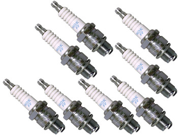 NGK 8 Pack of Genuine OEM Standard Spark Plugs - BR8ES-8PK