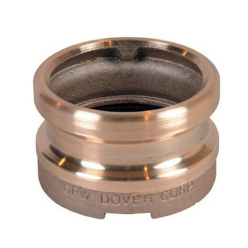 OPW Tight-Fill 4 in. x 4 in. Brass Top-Seal Adaptor