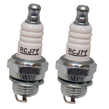 Champion 2 Pack of Genuine OEM (853S) Spark Plugs - CJ7Y-2PK