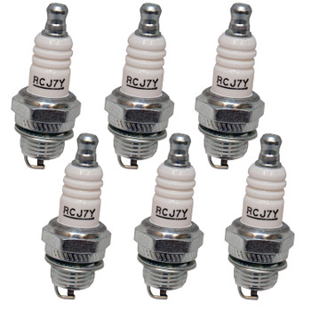 Champion 6 Pack of Genuine OEM (853S) Spark Plugs - CJ7Y-6PK