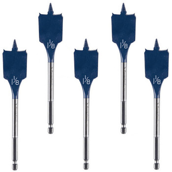 Bosch 5 Pack of 1-1/8 In. x 6 In. Daredevil Spade Bits - DSB1015B-5PK