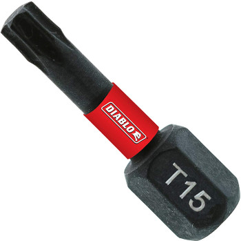 Diablo DT151P5 1" -15 Torx Drive Bits (5-Pack)
