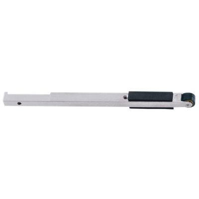 5/8" Dia. x 3/8" W Contact Arm Assembly (Rubber Wheel) | with 1/2" (13 mm) W Platen 9" (229 mm) Reach | Dynabrade 11240