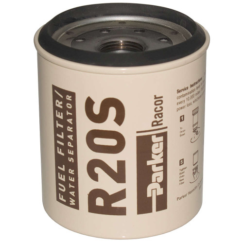 Racor 200 Series Low Flow Diesel Replacement R20S Element - 2 Micron