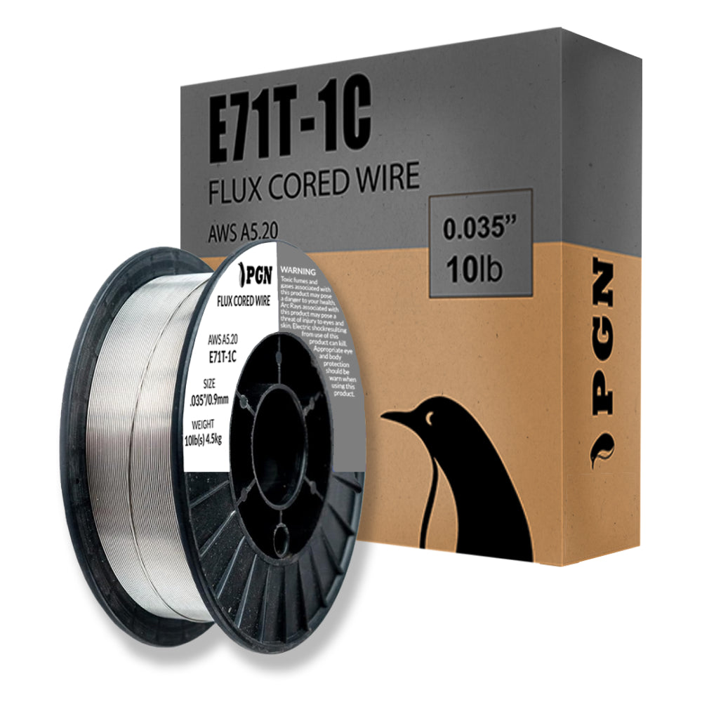 E71T-1C .035" Gas-Shielded Flux Core Welding Wire - 10lbs