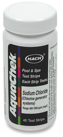 AquaChek 561140A Salt Test Strips – Sodium Chloride Salinity Testing (400–7,000 ppm, 10 Strips)
