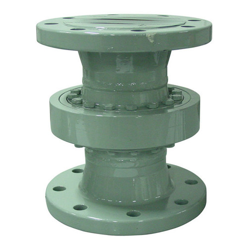 Emco Wheaton D2000 4 in. Style 20 Carbon Steel Swivel Joint w/ Standard Temp. Bearings, 150# Flanged Connections & Nitrile Rubber Seal - 13.2 in.
