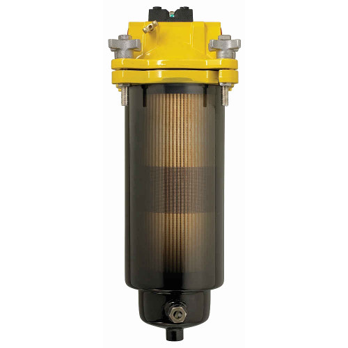 Racor FBO-14 Filter Assembly w/ Differential Pressure Gauge, Sight Glass, & Drain Valve