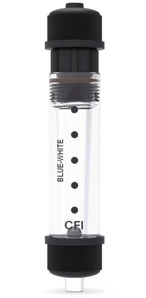 Blue-White FI-100 CHEM-FEED Flow Indicator – 1/4″ (FI-100-4V) or 3/8″ (FI-100-6V) Tubing