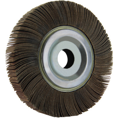 5" x 3/4" x 5/8"-11 Flap Wheel for Angle Grinder (Box Qty: 5) | 120 Grit | SAIT United Abrasives 72145