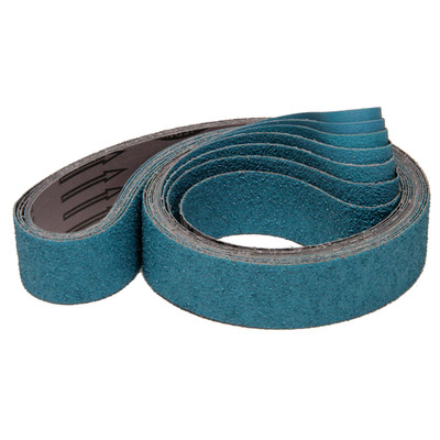 1-1/2" x 24" Zirconia Belt for Flex Pipe Sander (Pkg Qty: 10) | 40 Grit Zirconia | LVA