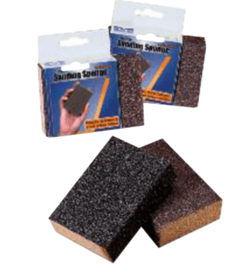 Flexible Sanding Sponges - 3-3/4" x 2-5/8" x 1", Grade: Fine, Grit: 220, Mercer Abrasives 280FFI (100/Pkg.)