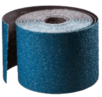 Floor Sanding Rolls - Zirconia Cloth - 12" x 25 YD, Grit/ Weight: 100X, Mercer Abrasives 404100 (Qty. 1)
