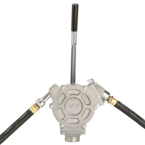 GPI HP-100 Series 2 in. Hand Pump w/ Metal Nozzle, 50 Gal per 100 Strokes - UL Listed