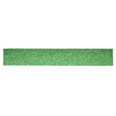 Premium Green Aluminum Oxide Long Board Paper - Non-Adhesive 2-3/4" x 17-1/2", Grit/Wt: 80E, Mercer Abrasives 560080 (50/Pkg.)