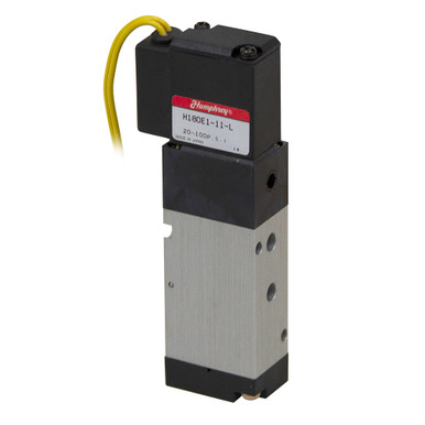 120 Volt AC Normally Open (NO) Solenoid Air Valve Humphrey H180E1-11-L