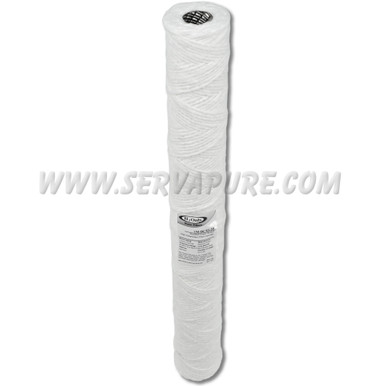 H2Only 1M-BCSS-20, 1 Micron Wound Bleached Cotton SS Core